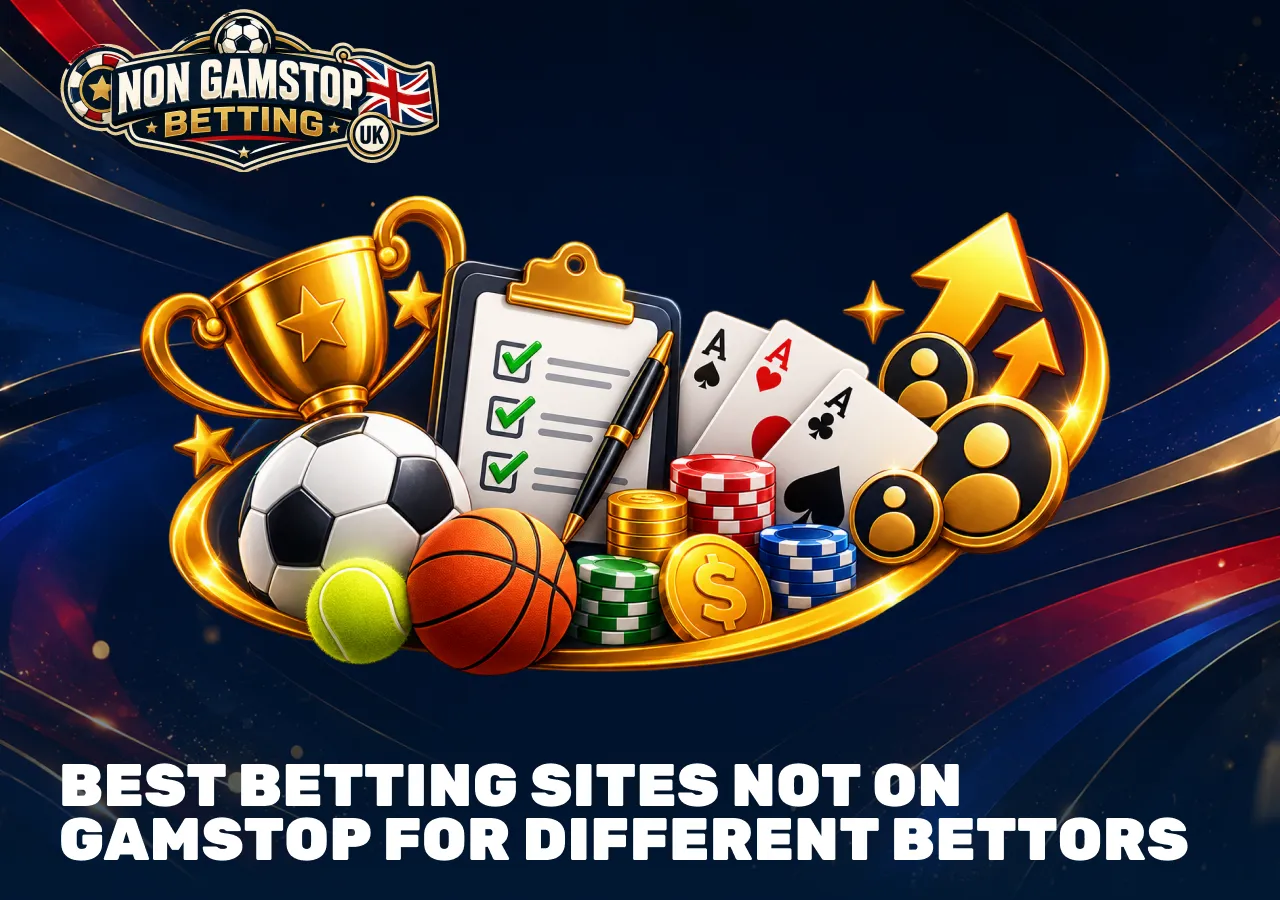Best betting sites not on GamStop for different bettors, covering sports, casino games and betting preferences.